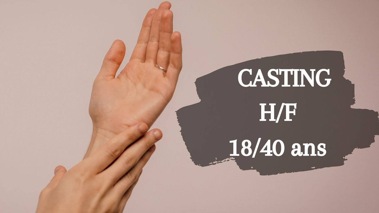 CASTING PARIS : H/F 18/40 ans avec belles mains pour publicité