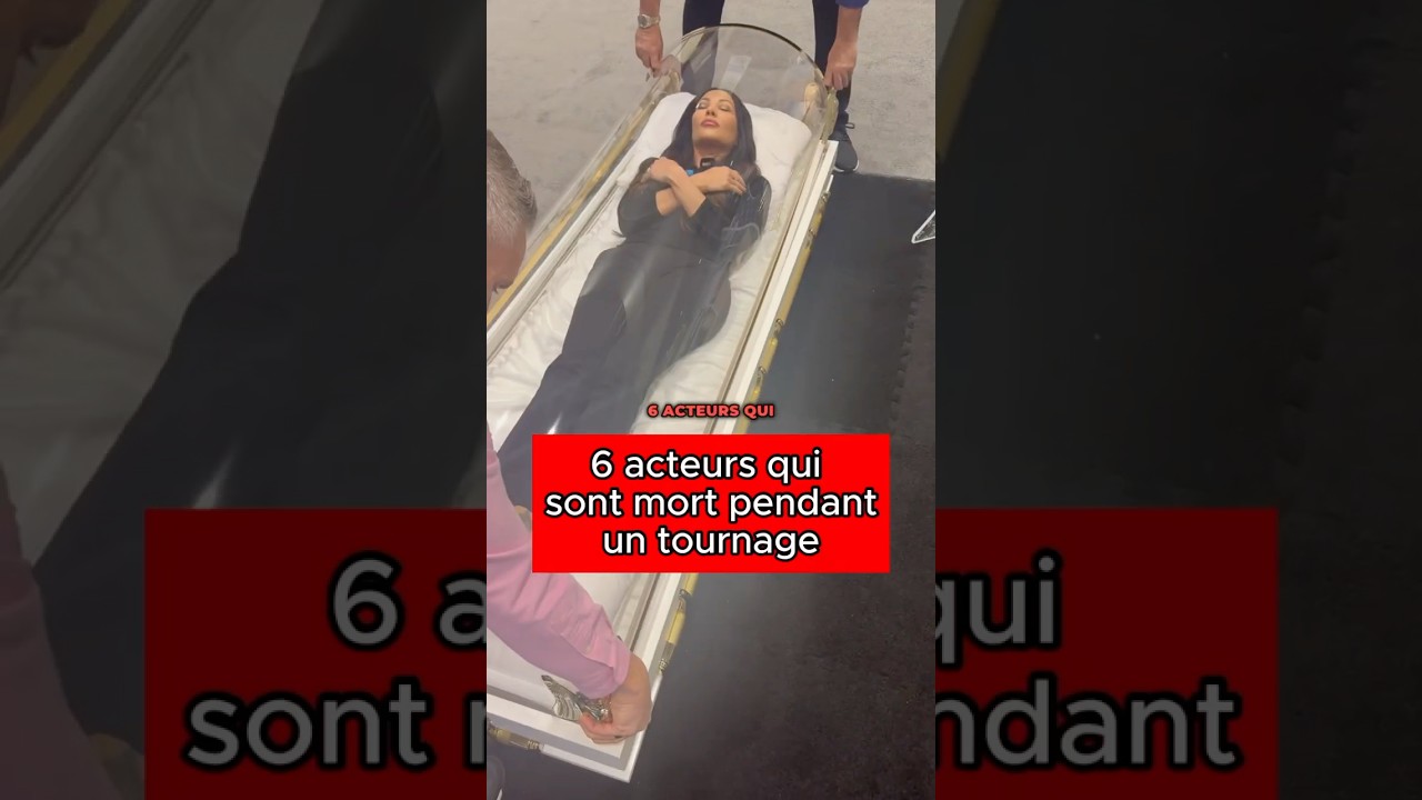 6 acteurs qui sont mort pendant un tournage #célébrités #stars #décès