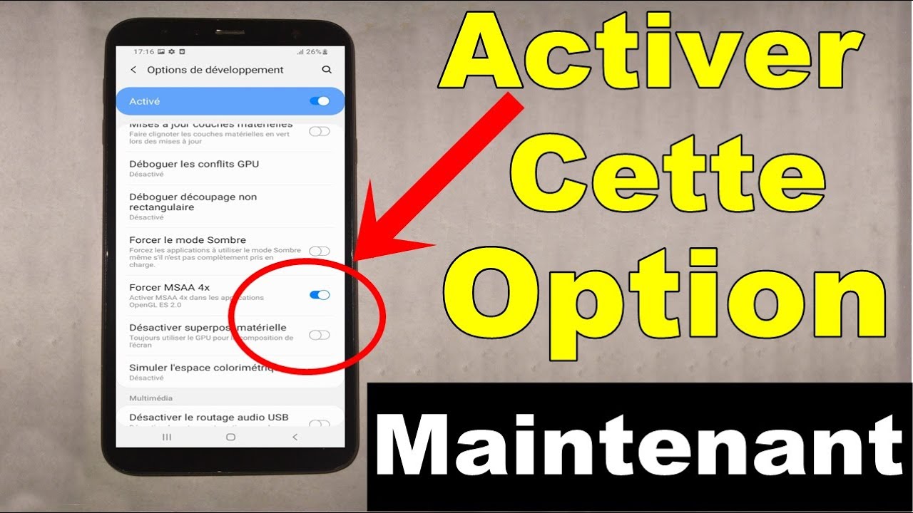 Secret Caché Dans Votre Téléphone Vous Aider a Accélérer Et Augmente La Performance De Smartphone