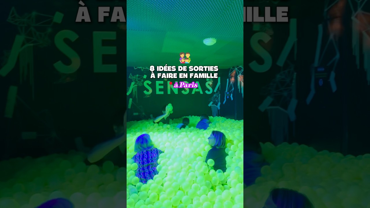 8 SORTIES à faire en famille à Paris 👫👧👶 #sortieenfamille #quefaireaparis #paris