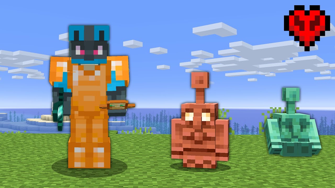 J'ai Découvert le Golem de Cuivre sur Minecraft .. (Nouvelle MAJ 1.21.9)