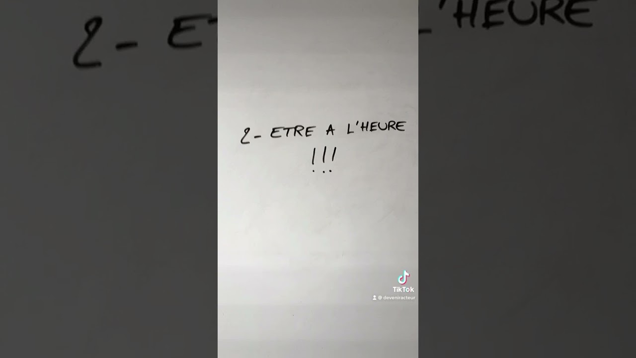 Comment se passe un casting au cinéma ?