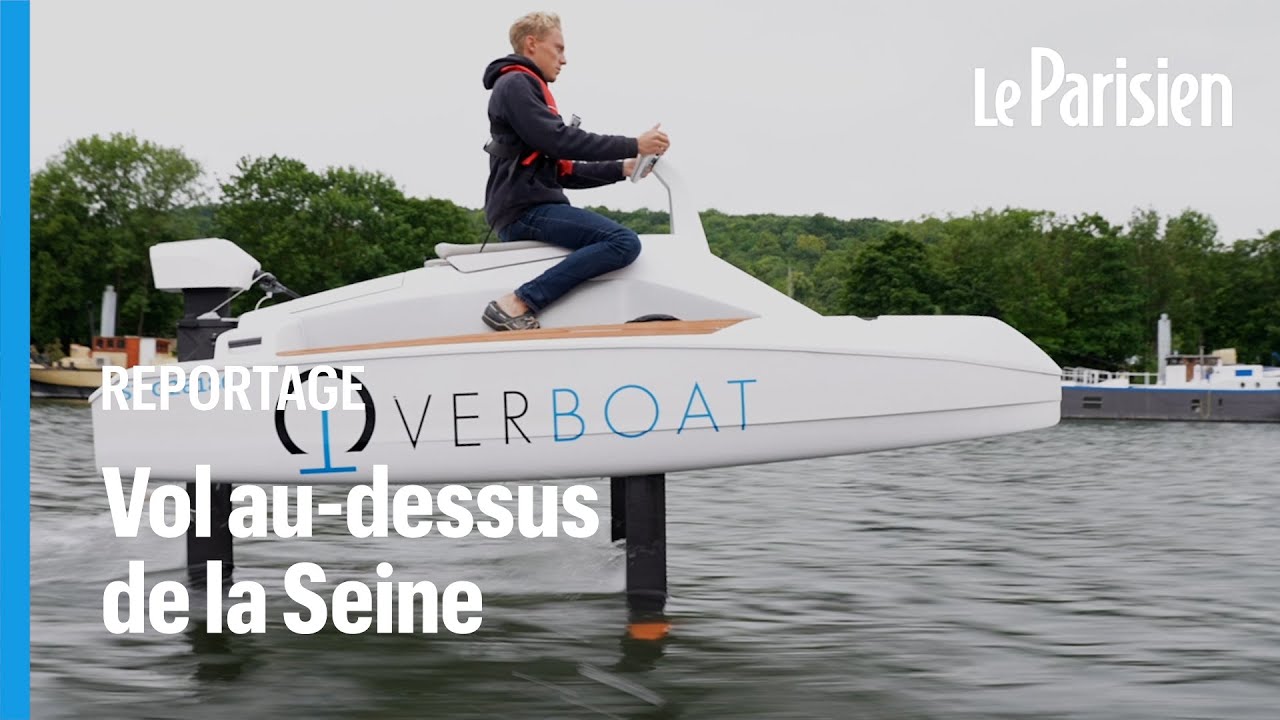 Électrique et silencieux, voici l’Overboat, le petit « bateau qui vole »