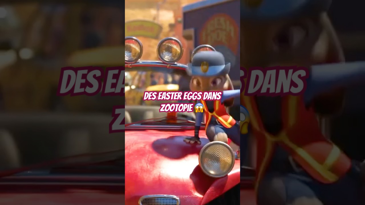 Les références aux autres films dans ZOOTOPIE 🤩 #zootopie