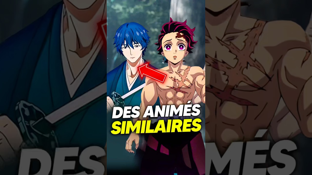 Ces ANIMES qui copient les CLASSIQUES ! #anime #animesimilaire #demonslayer #sololeveling