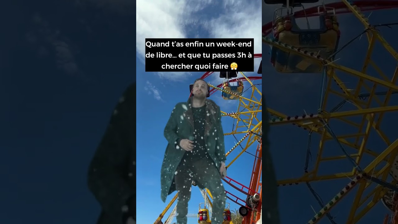 T’as enfin un week-end de libre… et tu passes 3h à chercher quoi faire ? 😩