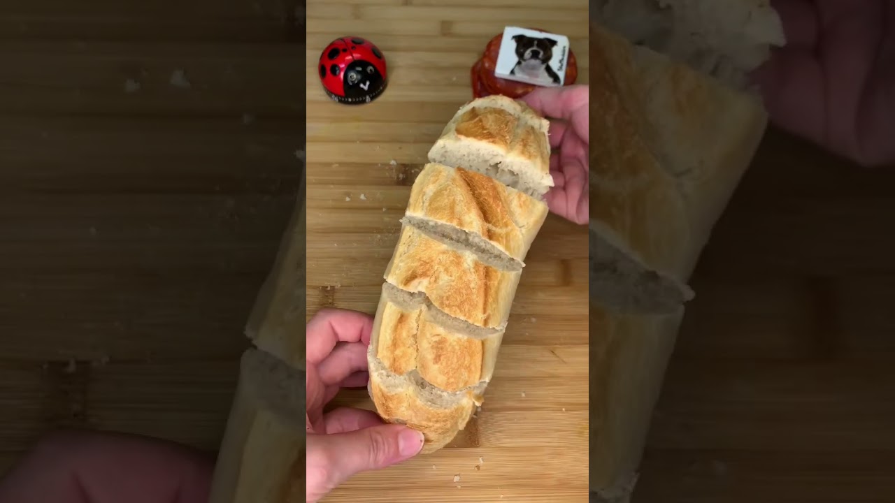 Recette / Recipe : Repas rapide - la baguette pizza chorizo 🍕🧀