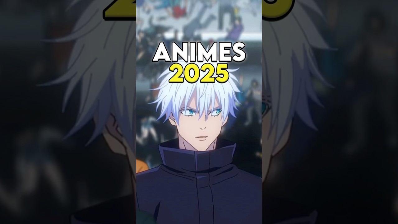Les 5 animes les plus attendus de 2025 ! #anime #manga #anime2025
