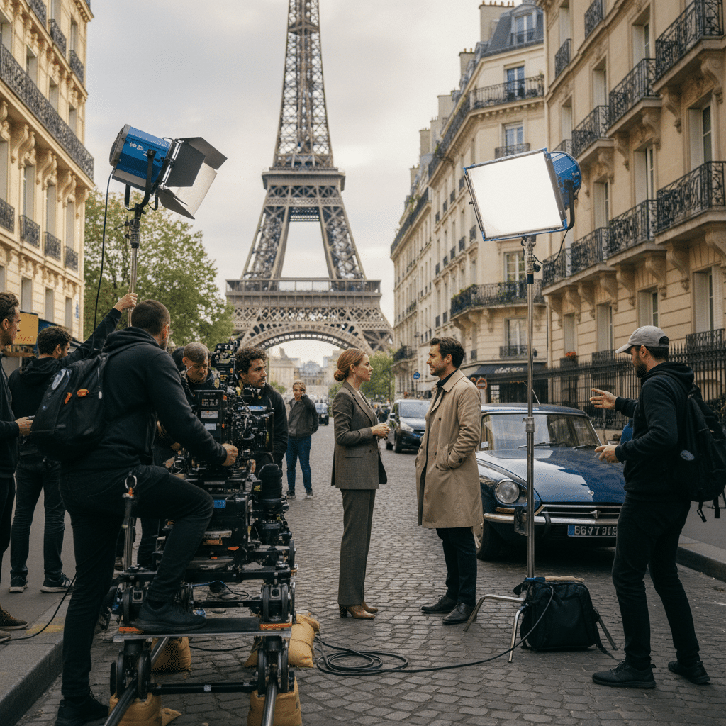 découvrez les tournages et productions à paris en 2025. suivez les coulisses des films et séries en cours pour ne rien manquer de la création cinématographique.