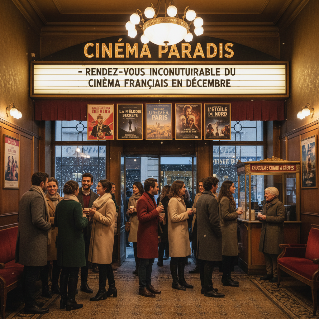 découvrez le rendez-vous incontournable du cinéma français en décembre, avec une sélection des meilleurs films à ne pas manquer ce mois-ci.