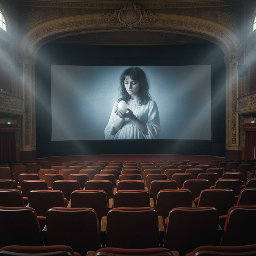 découvrez « l’œuf de l’ange », un film d’animation inédit en france, qui raconte l’émouvante aventure d’une fillette aux cheveux d’argent dans un univers magique et captivant.