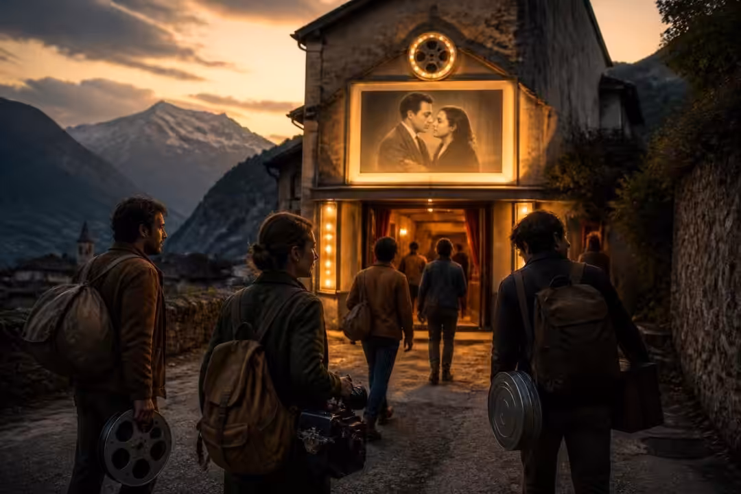 suivez des passionnés de cinéma à travers la france dans leur quête unique pour voir « l'odyssée » dans le dernier cinéma à encore le projeter, une aventure cinématographique hors du commun.