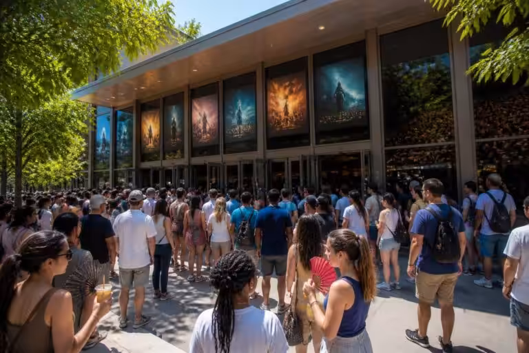 Record d&rsquo;affluence au cinéma Morny : toutes les salles affichent complet sous la canicule