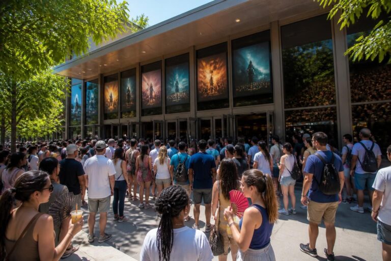 Record d&rsquo;affluence au cinéma Morny : toutes les salles affichent complet sous la canicule