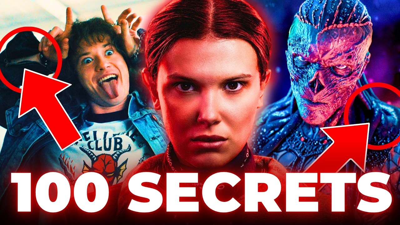 100 SECRETS sur STRANGER THINGS
