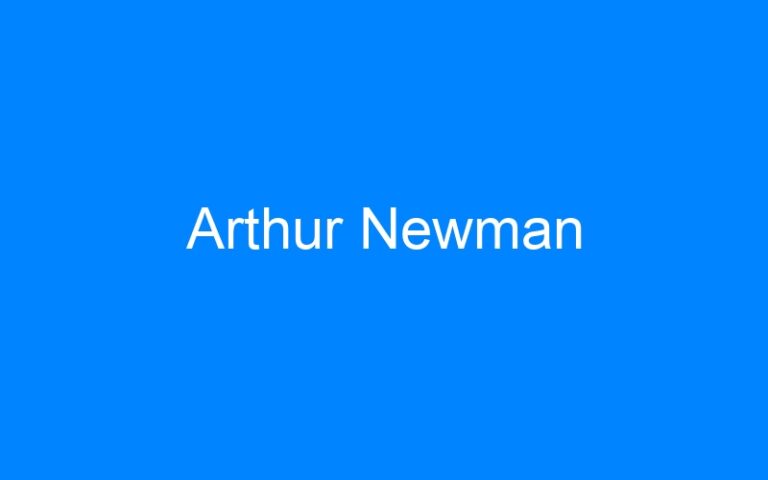 Lire la suite à propos de l’article Arthur Newman