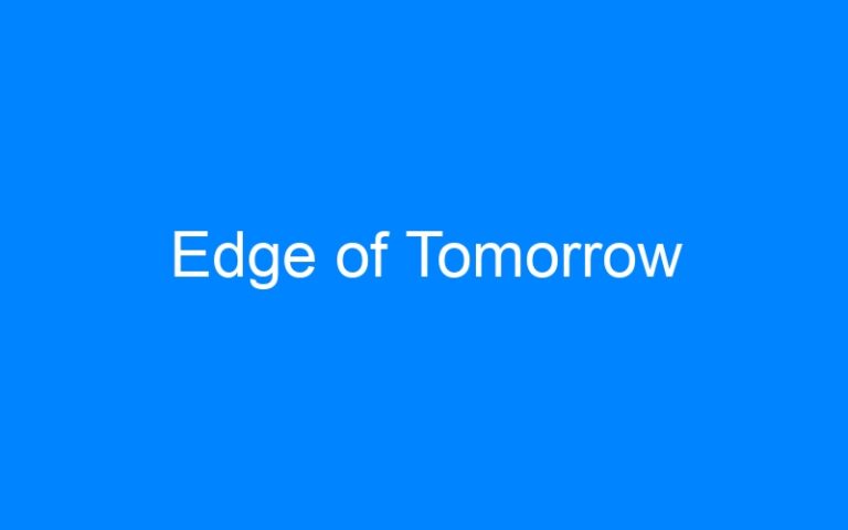 Lire la suite à propos de l’article Edge of Tomorrow